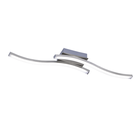 ROUTE | Ceiling lamp | Nickel mat | Metal