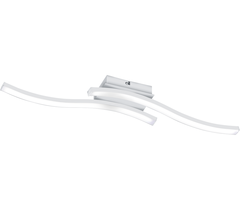 ROUTE | Ceiling lamp | White mat | Metal