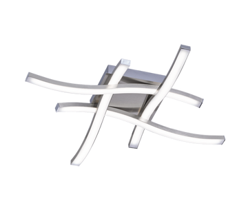 ROUTE | Ceiling lamp | Nickel mat | Metal