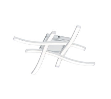ROUTE | Ceiling lamp | White mat | Metal