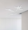 ROUTE | Ceiling lamp | White mat | Metal