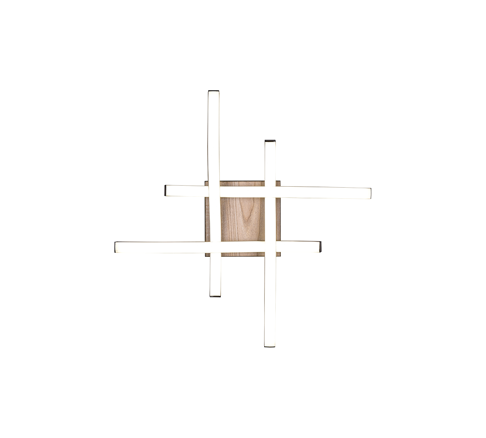 ROUTE | Ceiling lamp | Wood imitation | MDF