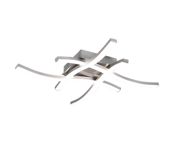 ROUTE | Ceiling lamp | Nickel mat | Metal