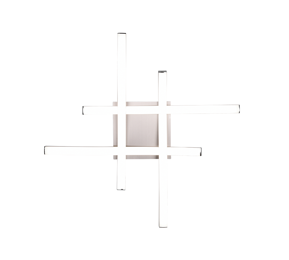 ROUTE | Ceiling lamp | Nickel mat | Metal