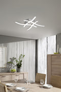 ROUTE | Ceiling lamp | Nickel mat | Metal
