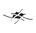 ROUTE | Ceiling lamp | Black mat | Metal