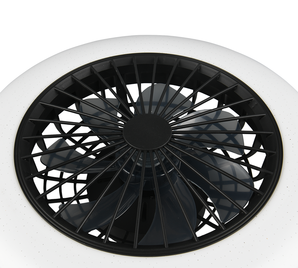 STRALSUND | Ventilator | Black mat | Plastic