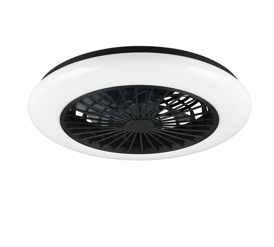 STRALSUND | Ventilator | Black mat | Plastic