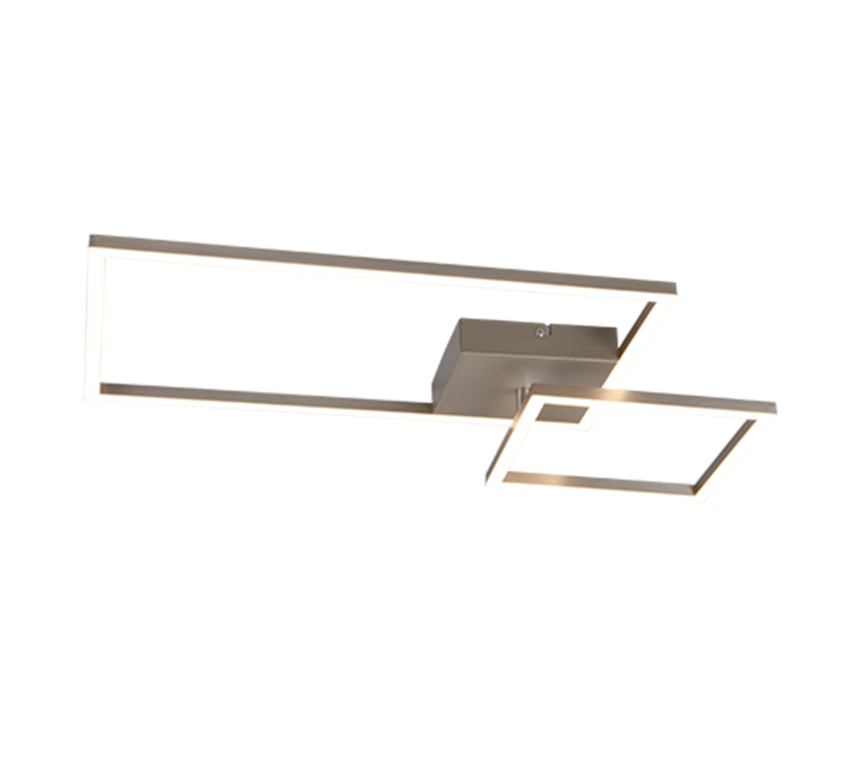 PADELLA | Ceiling lamp | Nickel mat | Metal