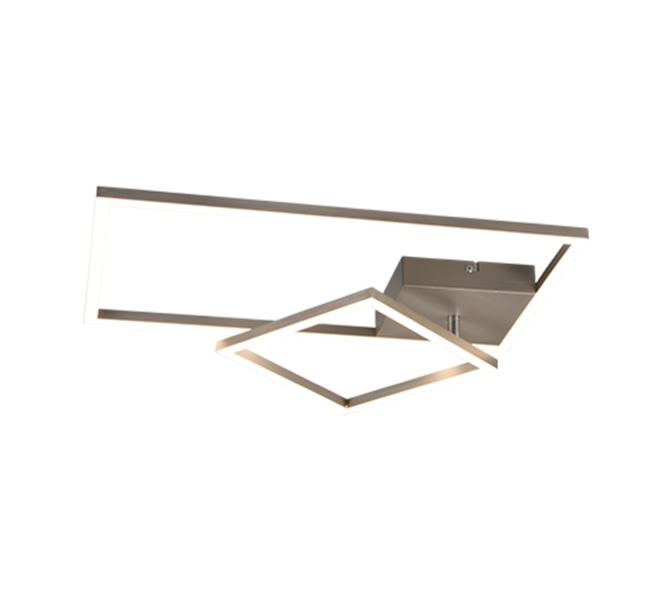 PADELLA | Ceiling lamp | Nickel mat | Metal