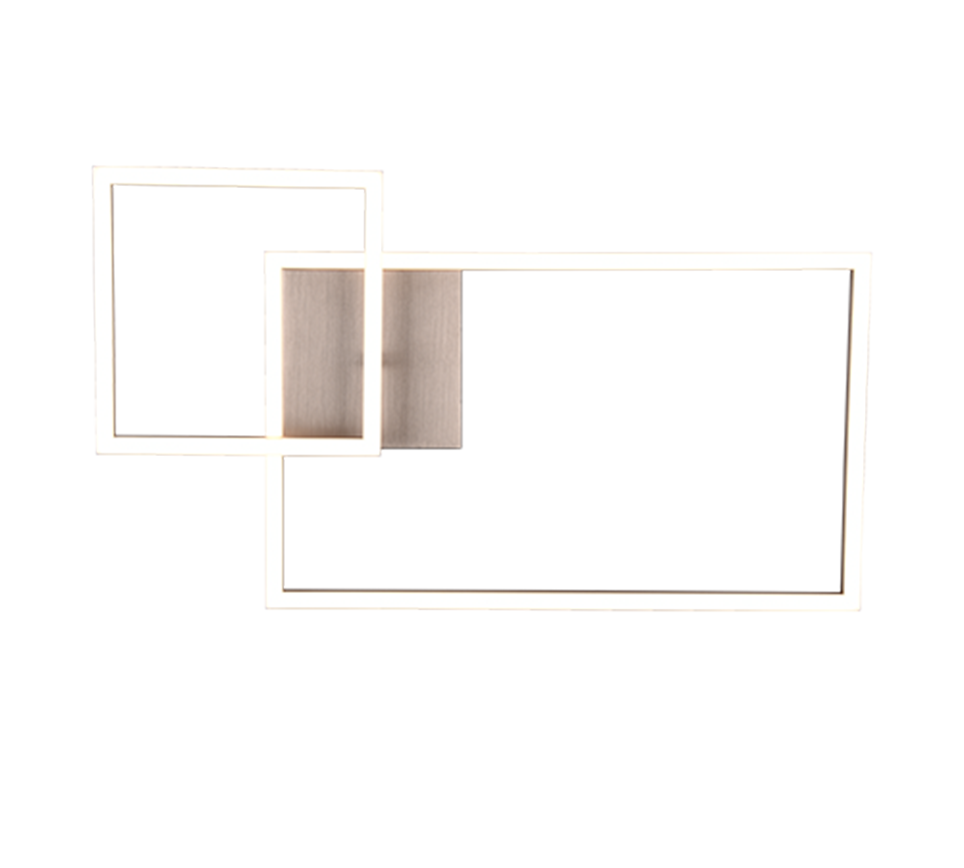 PADELLA | Ceiling lamp | Nickel mat | Metal