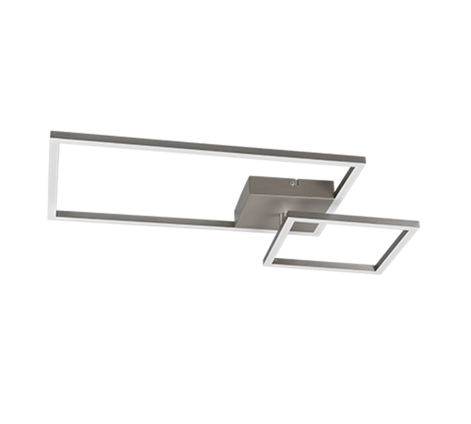 PADELLA | Ceiling lamp | Nickel mat | Metal