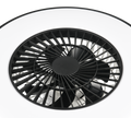 HALMSTAD | Ventilator | Black mat | Plastic