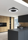HALMSTAD | Ventilator | Black mat | Plastic