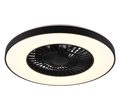 HALMSTAD | Ventilator | Black mat | Plastic