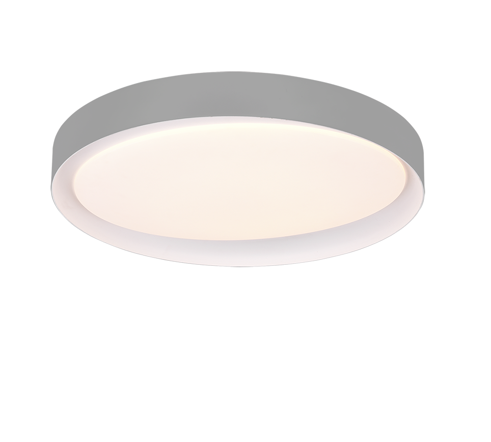 ZETA | Ceiling lamp | Grey | Plastic