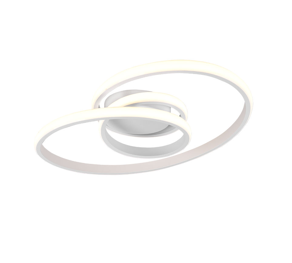 SANSA | Ceiling lamp | White mat | Metal