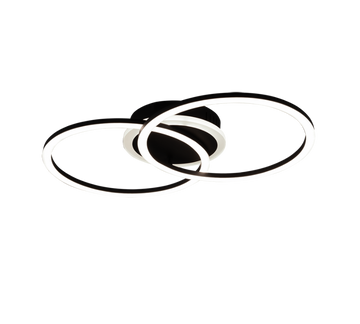 VENIDA | Ceiling lamp | Black mat | Metal