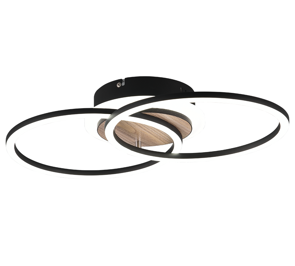 GIRO | Ceiling lamp | Wood imitation | MDF