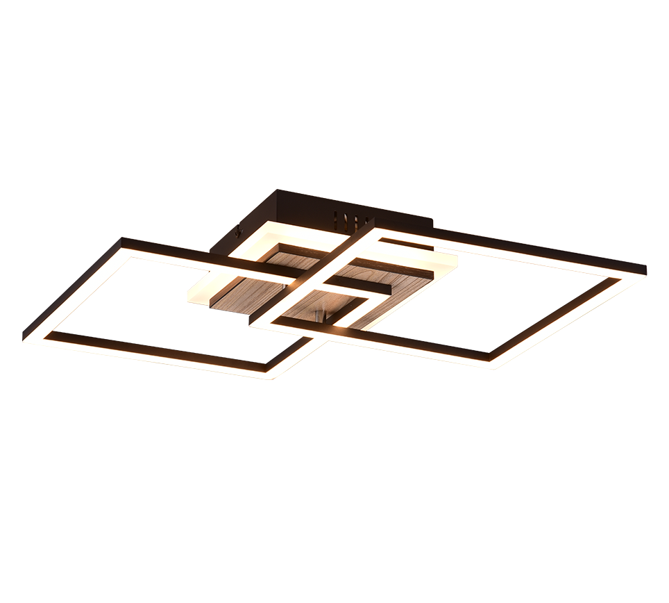 GIRO | Ceiling lamp | Wood imitation | MDF