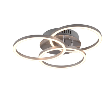 CIRCLE | Ceiling lamp | Nickel mat | Metal
