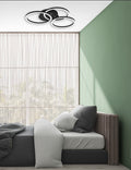 CIRCLE | Ceiling lamp | Black mat | Metal