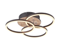 CIRCLE | Ceiling lamp | Wood imitation | MDF