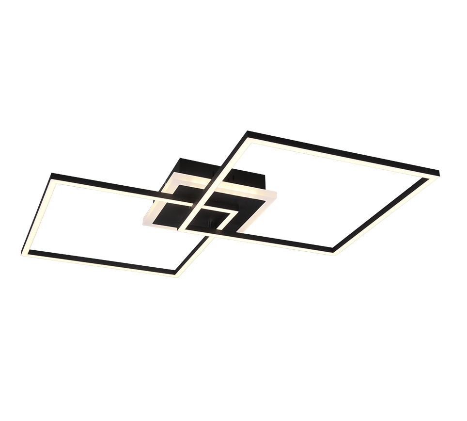 ARRIBO | Ceiling lamp | Black mat | Metal