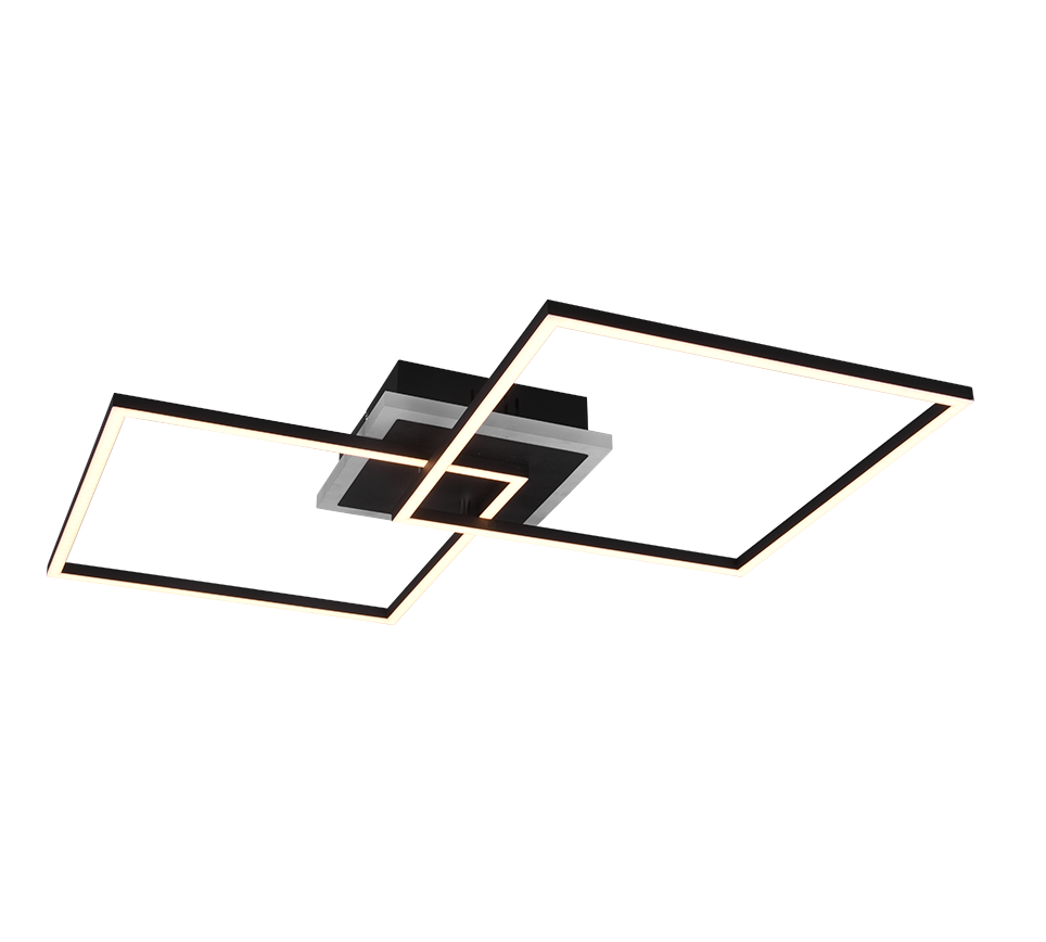 ARRIBO | Ceiling lamp | Black mat | Metal