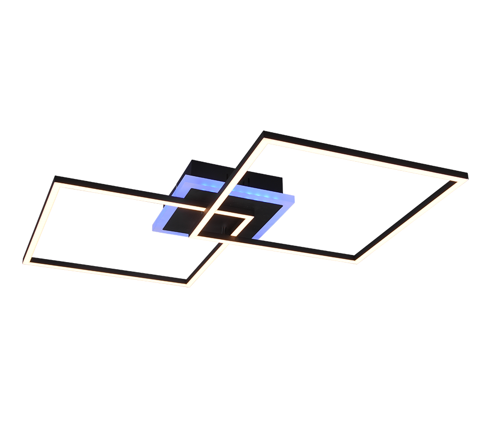 ARRIBO | Ceiling lamp | Black mat | Metal