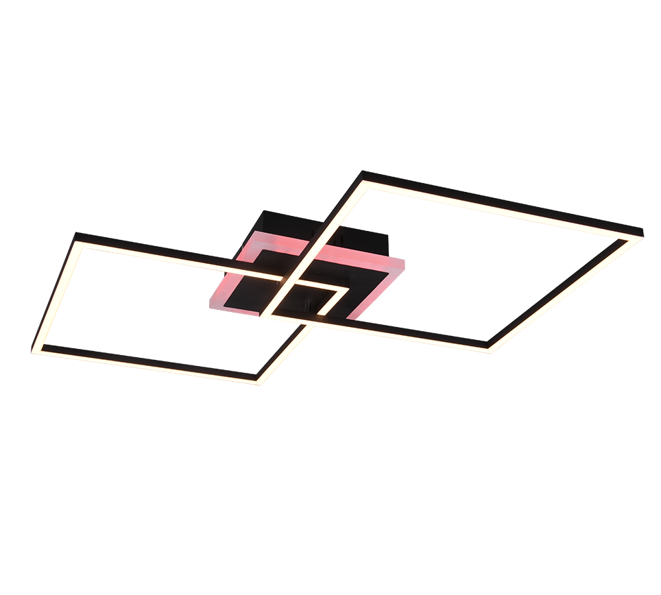 ARRIBO | Ceiling lamp | Black mat | Metal