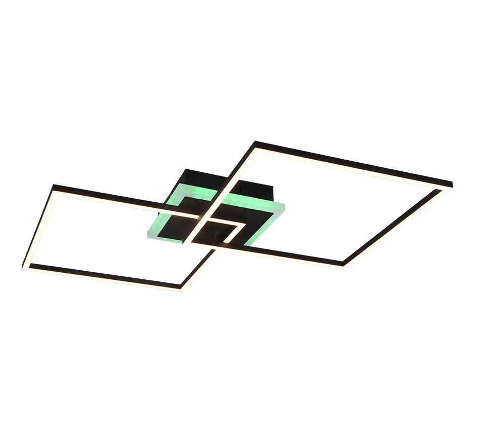ARRIBO | Ceiling lamp | Black mat | Metal