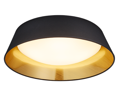 PONTS | Ceiling lamp | Black | Fabric