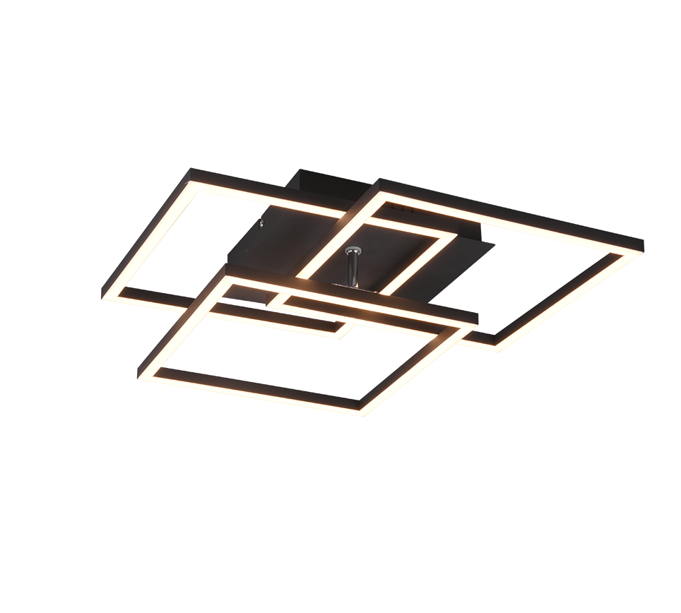 MOBILE | Ceiling lamp | Black mat | Metal