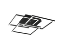 MOBILE | Ceiling lamp | Black mat | Metal
