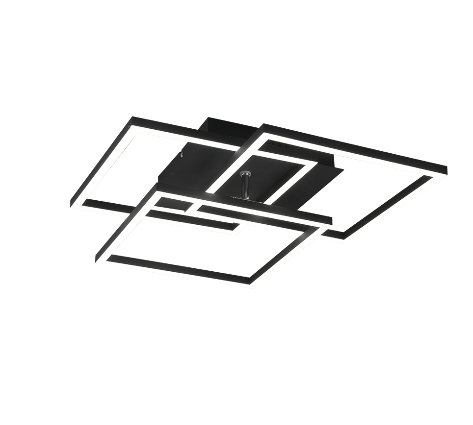 MOBILE | Ceiling lamp | Black mat | Metal