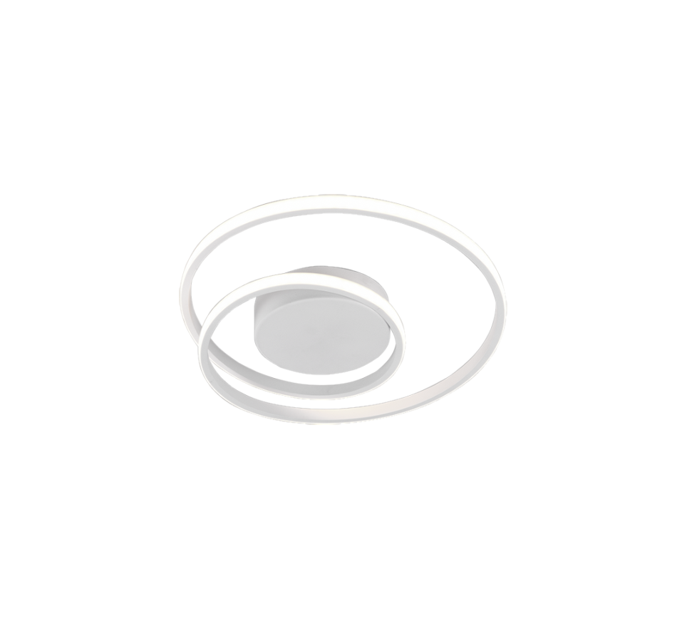 ZIBAL | Ceiling lamp | White mat | Metal