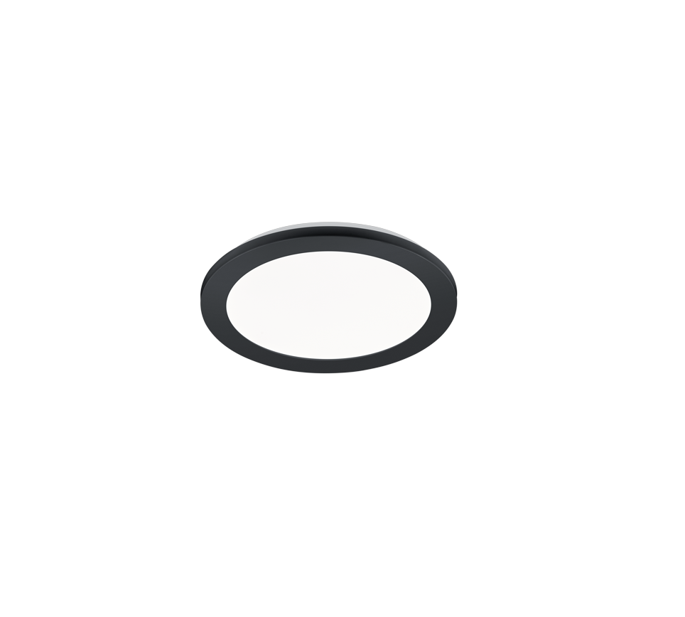 CAMILLUS | Ceiling lamp | Black mat | Plastic