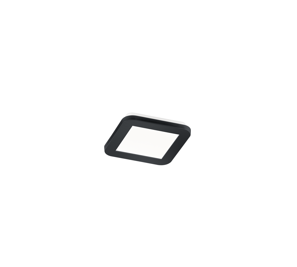 CAMILLUS | Ceiling lamp | Black mat | Plastic