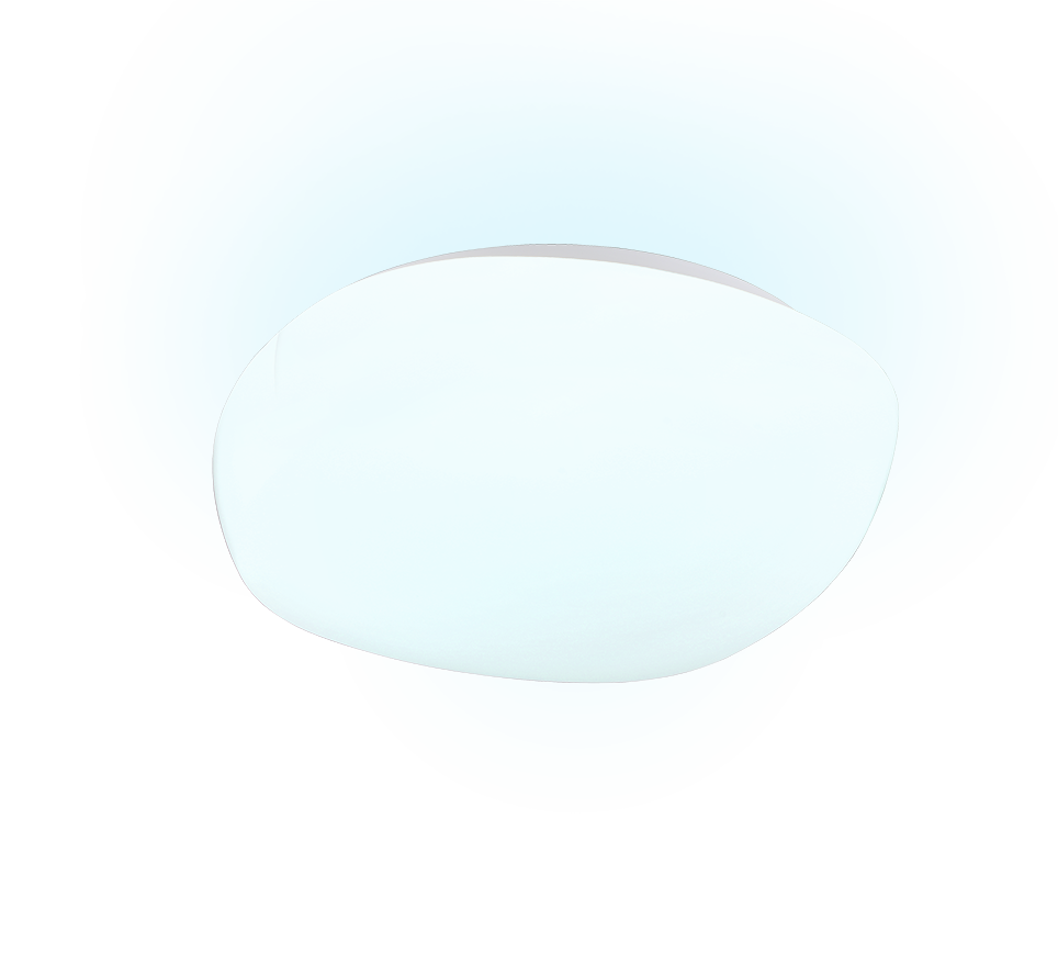 ROTUNDA | Ceiling lamp | White | Plastic