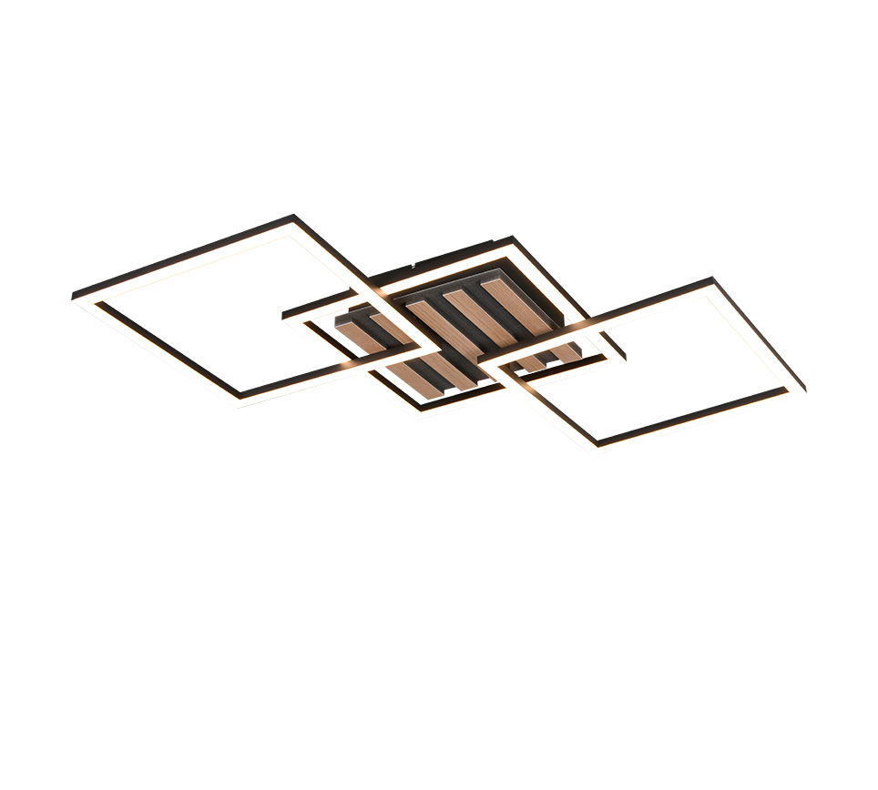 ZARO | Ceiling lamp | Black mat | Metal