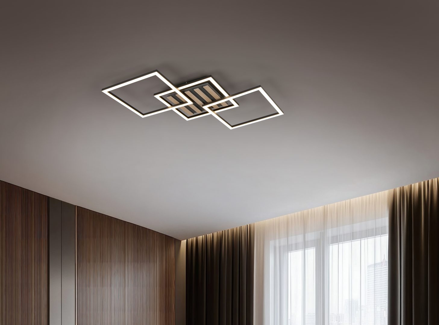 ZARO | Ceiling lamp | Black mat | Metal