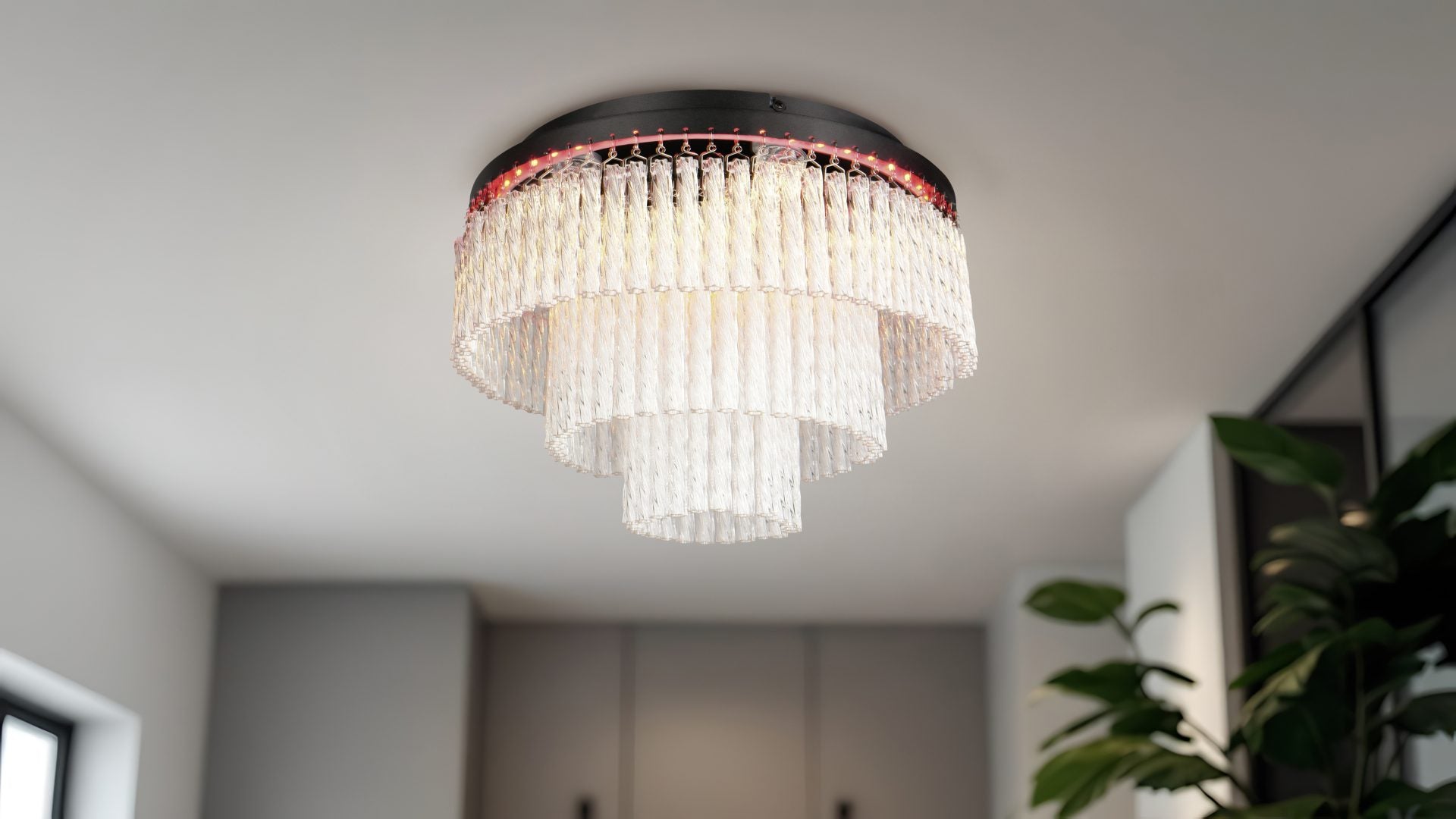 VONO | Ceiling lamp | Black mat | Metal