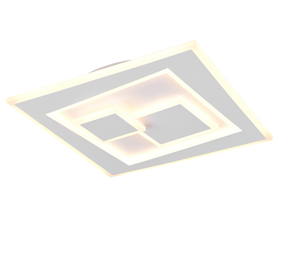 DEGAS | Ceiling lamp | White mat | Metal