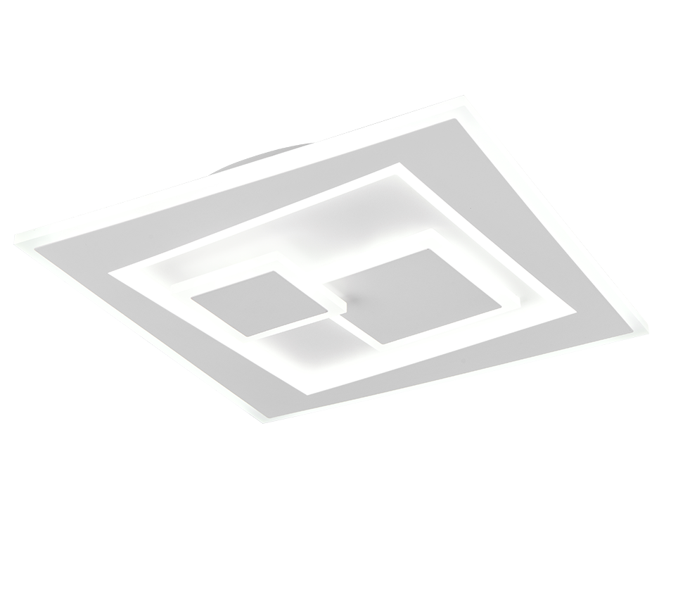 DEGAS | Ceiling lamp | White mat | Metal