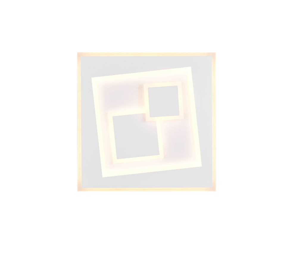 DEGAS | Ceiling lamp | White mat | Metal