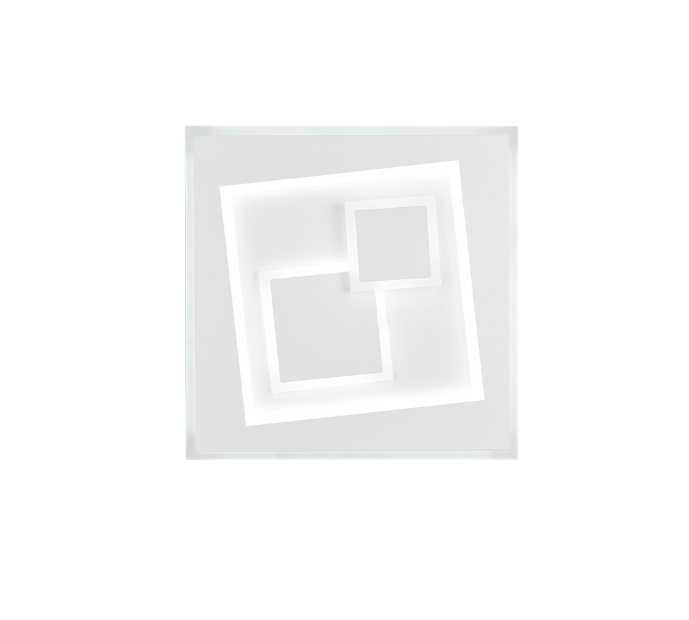 DEGAS | Ceiling lamp | White mat | Metal