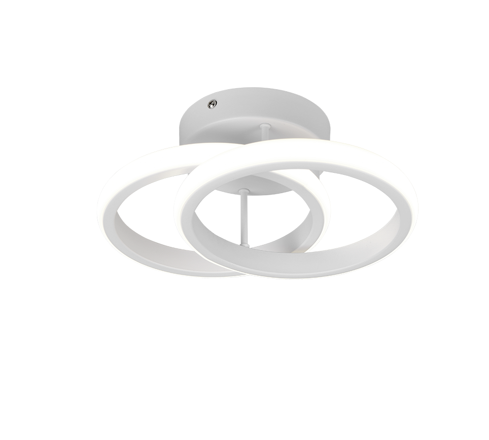 KASIA | Ceiling lamp | White mat | Metal