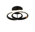 KASIA | Ceiling lamp | Black mat | Metal