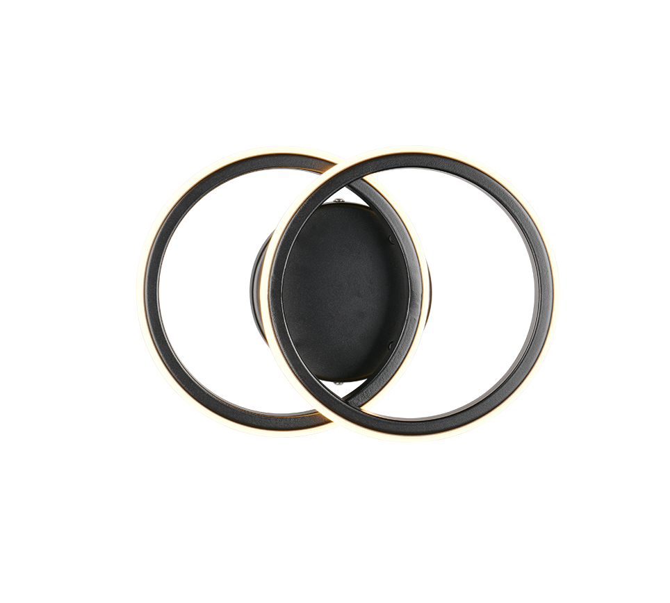 KASIA | Ceiling lamp | Black mat | Metal
